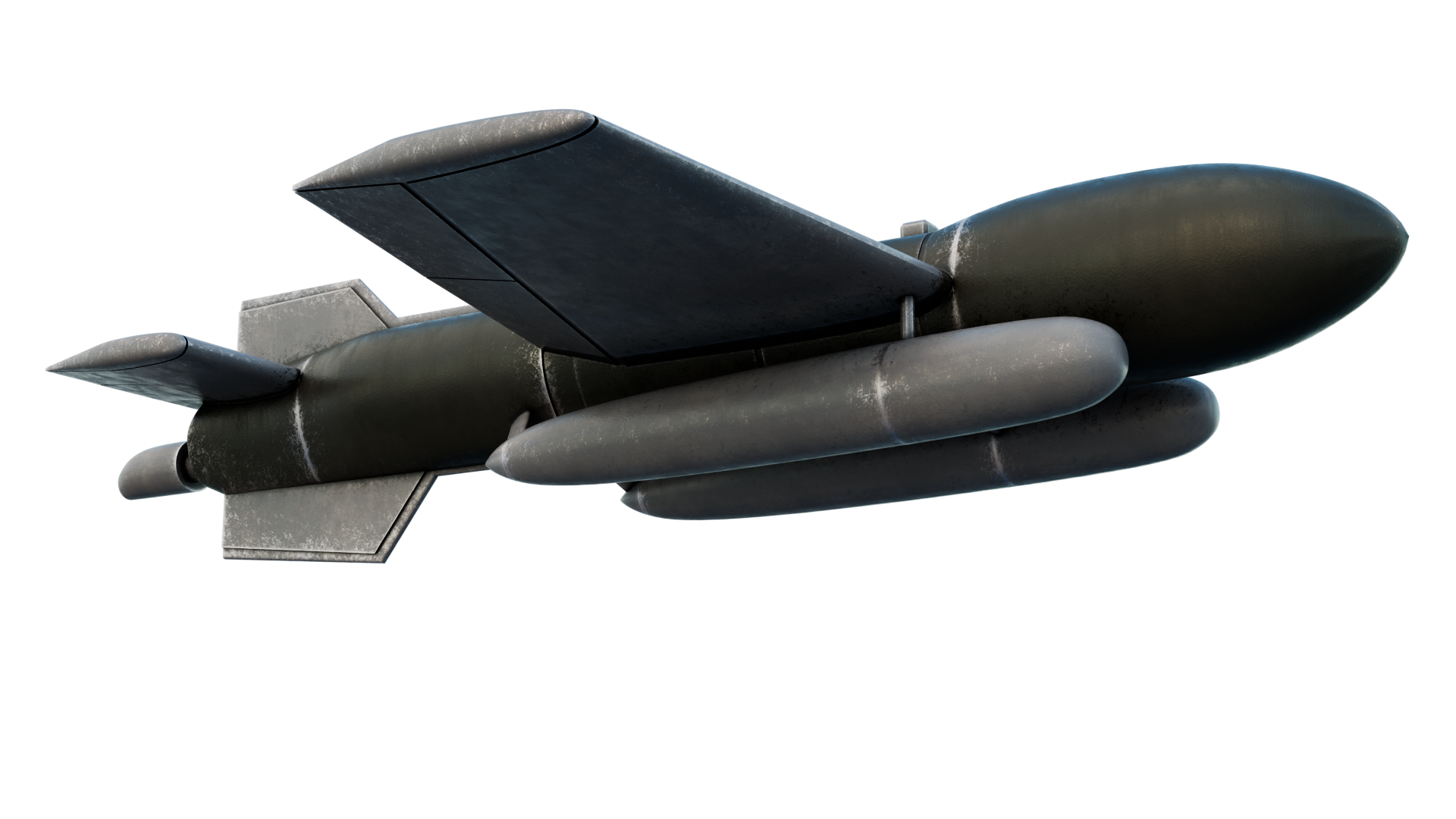 Henschel Hs 295 1:48 Bausatz - model kit 3d printed