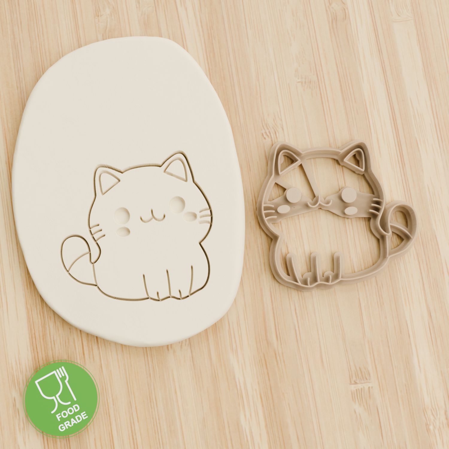 Keksstempel/Ausstechform Katze 9  ca.8cm