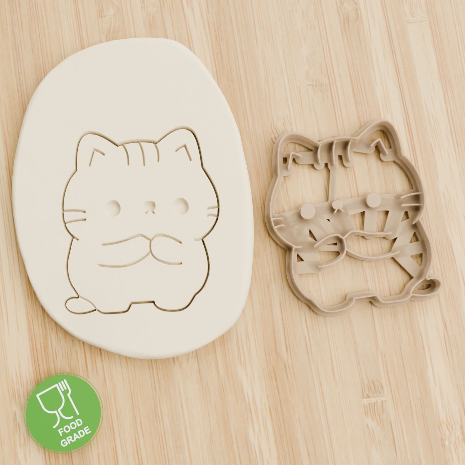 Keksstempel/Ausstechform Katze beten ca.8cm Keksstempel/Ausstechform Katze beten ca.8cm