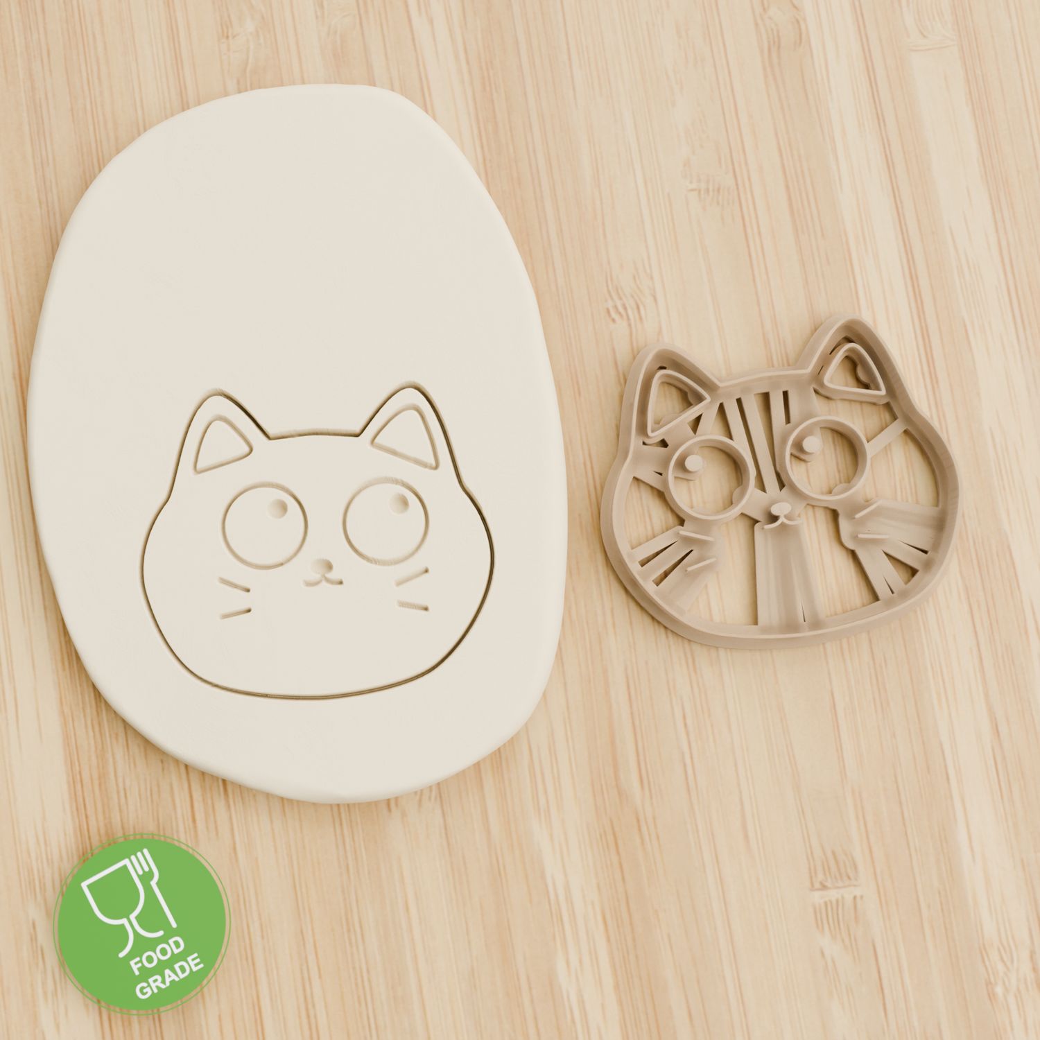 Keksstempel/Ausstechform Katze  neugierig  ca.8cm Keksstempel/Ausstechform Katze  neugierig  ca.8cm