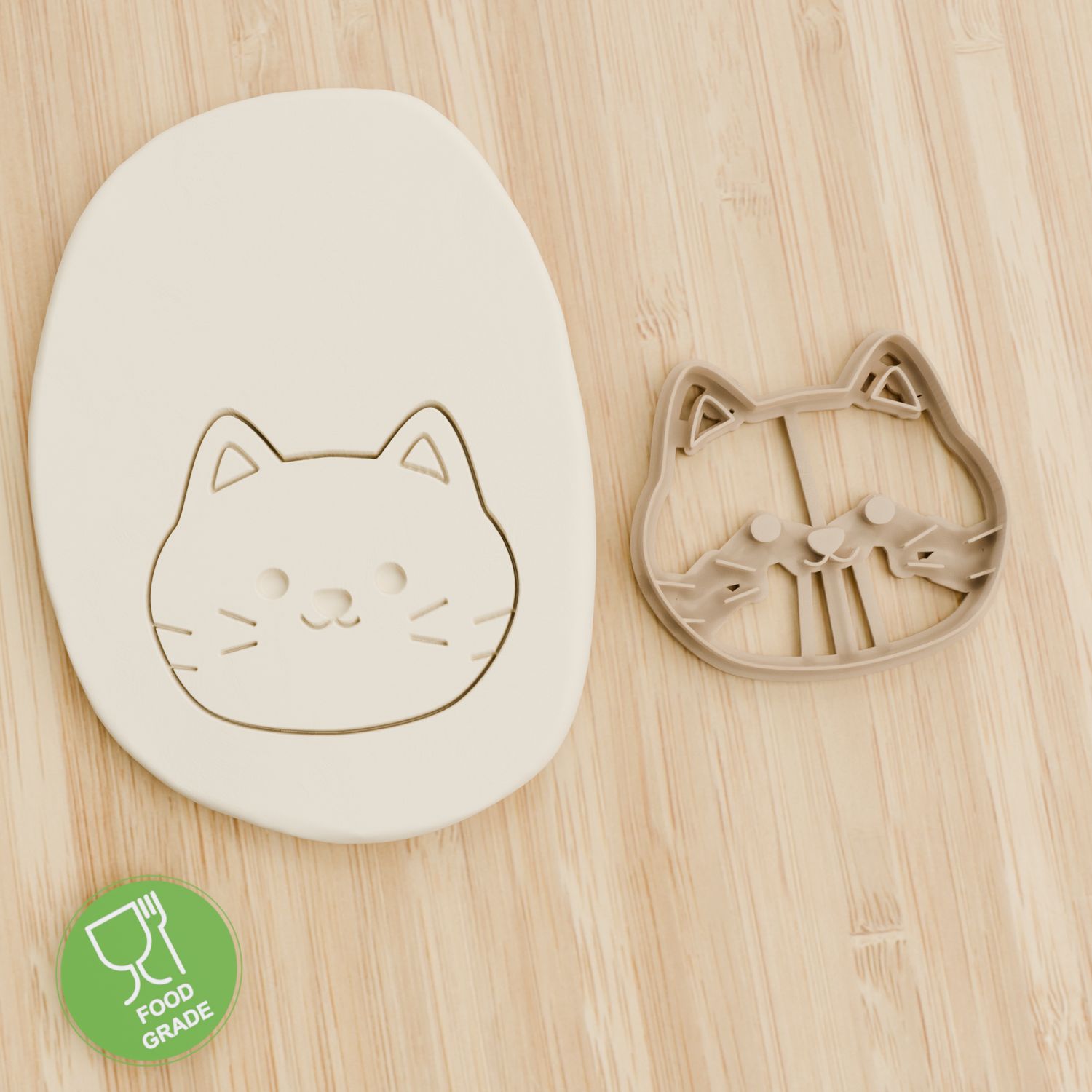 Keksstempel/Ausstechform Katze  smile  ca.8cm Keksstempel/Ausstechform Katze  smile  ca.8cm