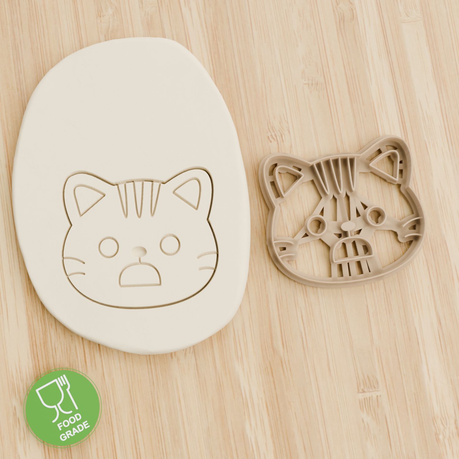 Keksstempel/Ausstechform Katze mimik 5 ca.8cm Keksstempel/Ausstechform Katze mimik 5 ca.8cm