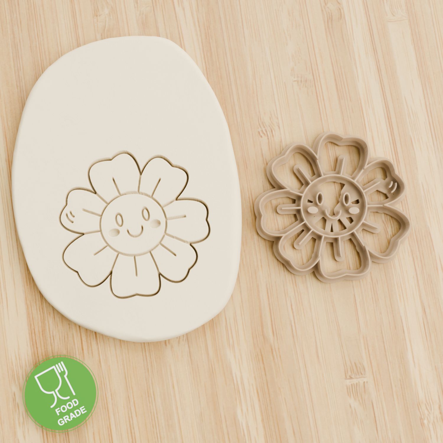 Keksstempel/Ausstechform Blumen Glückliche Gänseblume ca.8cm