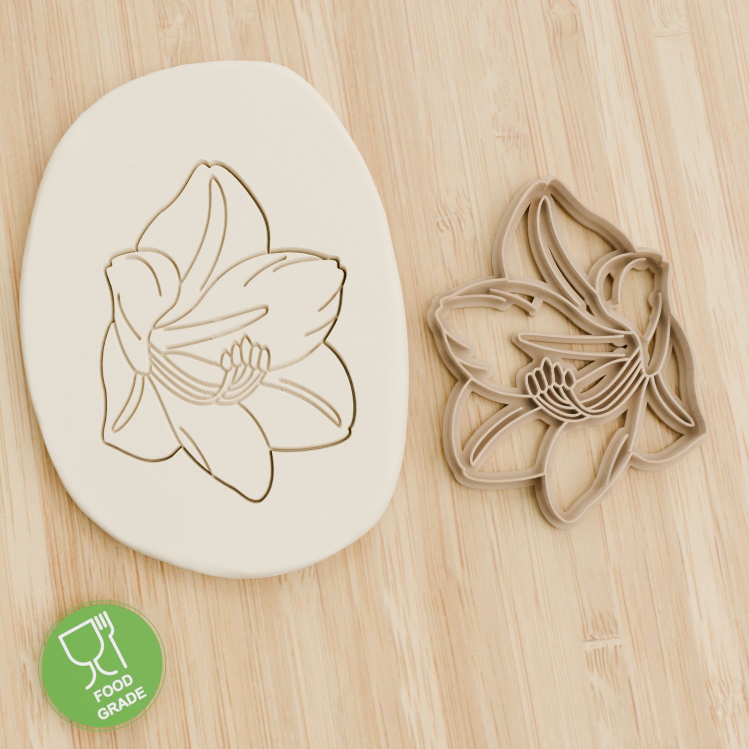 Keksstempel/Ausstechform Blumen Amaryllis ca.8cm Keksstempel/Ausstechform Blumen Amaryllis ca.8cm