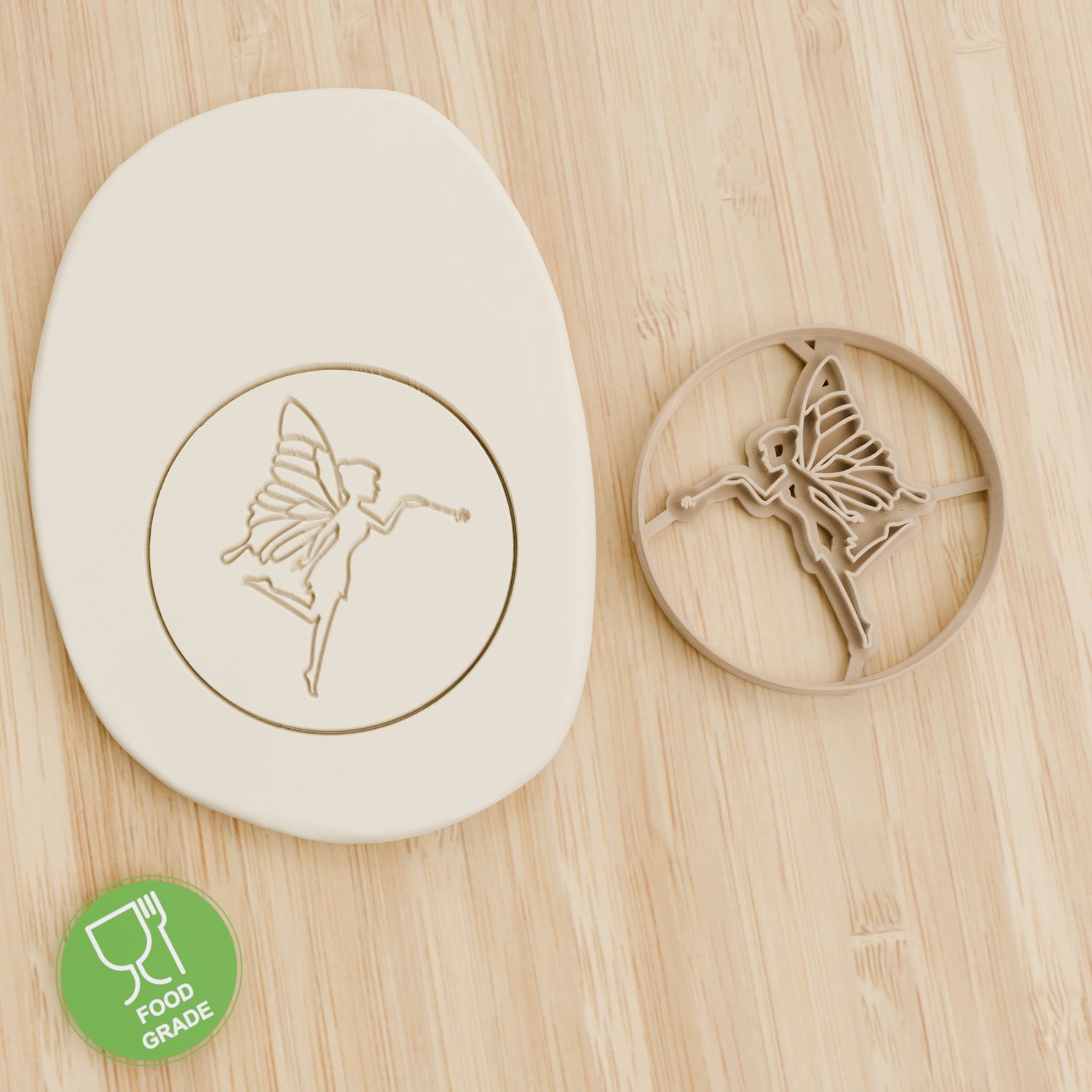 Keksstempel/Ausstechform Fee Feenland fantasy staub  ca.8cm Keksstempel/Ausstechform Fee Feenland fantasy staub  ca.8cm