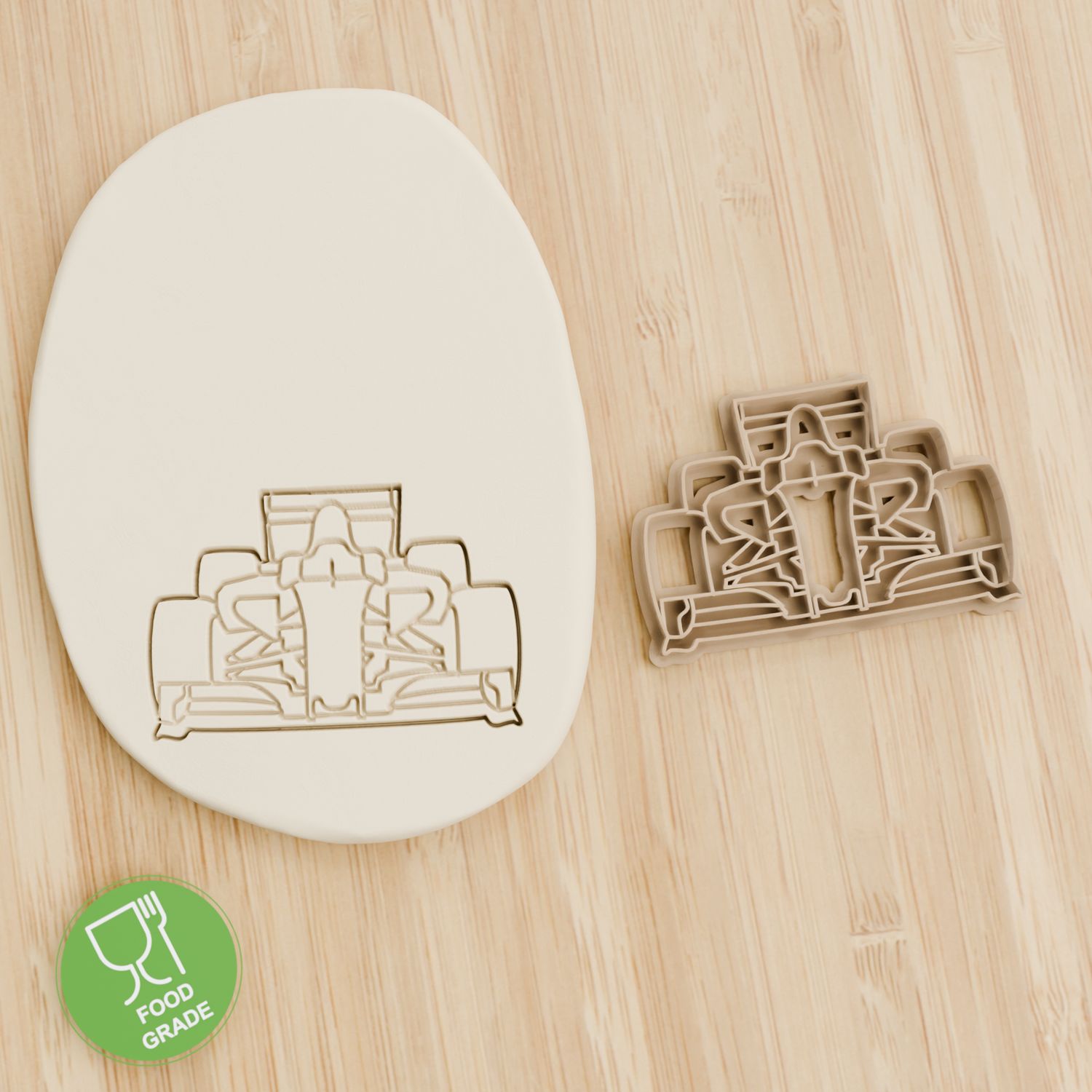 Keksstempel/Ausstechform Formula 1 ca.8cm Keksstempel/Ausstechform Formula 1 ca.8cm