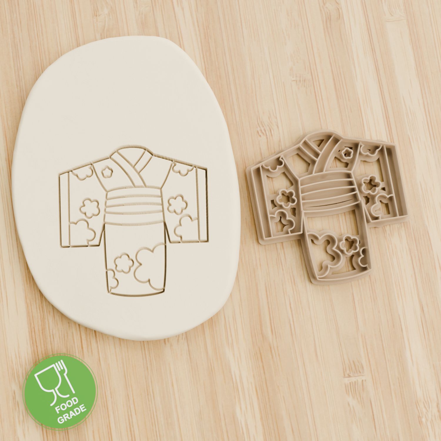 Kimono Damen Keksstempel/Ausstechform ca.8cm Kimono Damen Keksstempel/Ausstechform ca.8cm