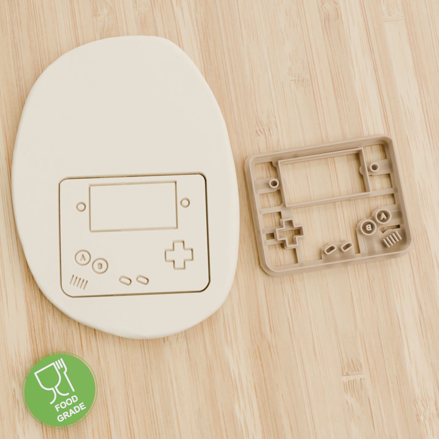 Keksstempel/Ausstechform Spielekonsole ca.8cm Keksstempel/Ausstechform Spielekonsole ca.8cm