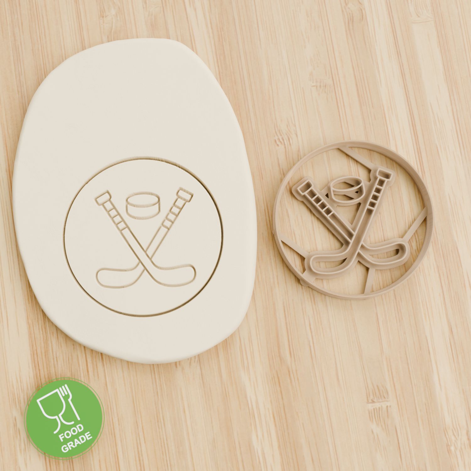 Keksstempel/Ausstechform Eishockey Schläger  ca.8cm