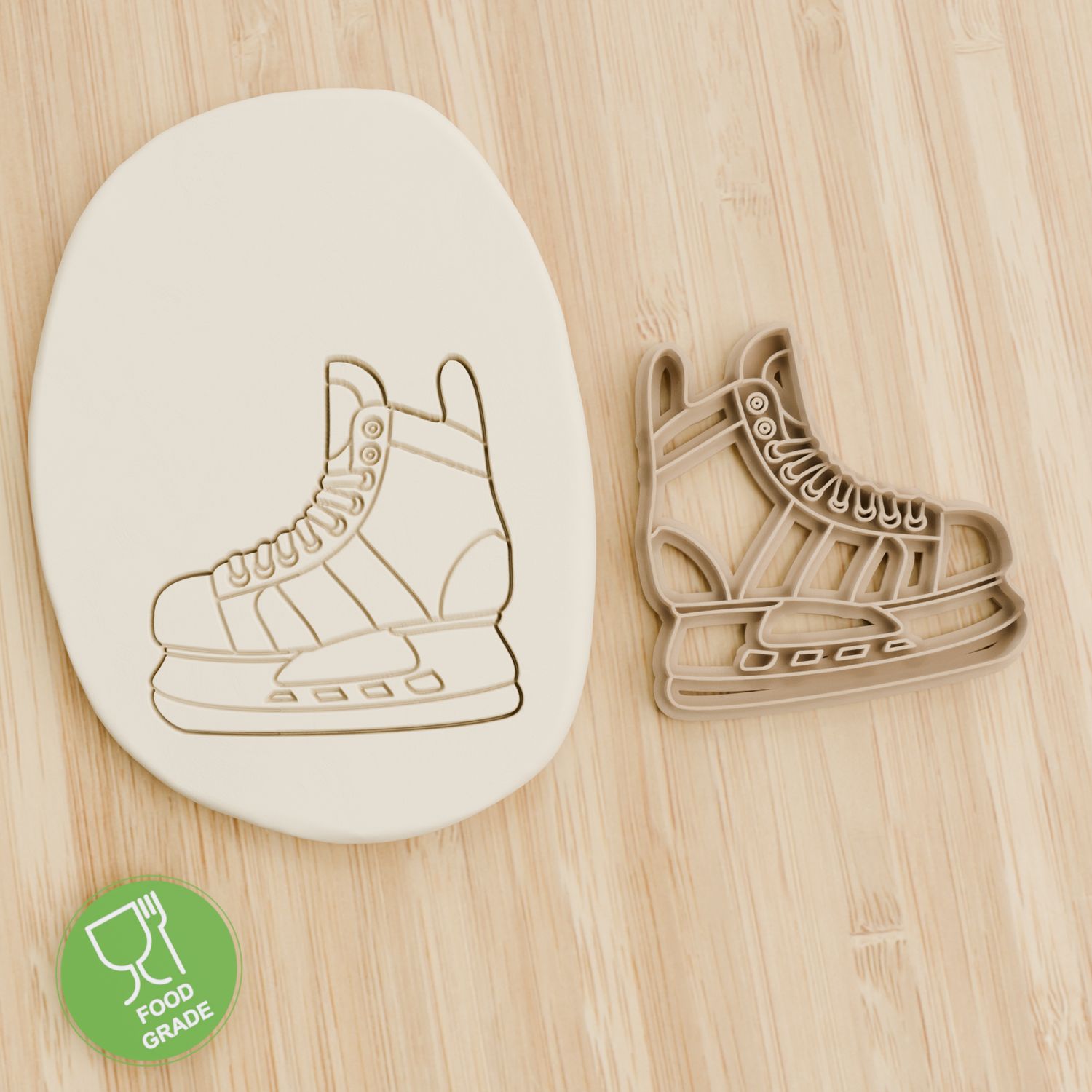 Keksstempel/Ausstechform Eishockey Schuhe  ca.8cm