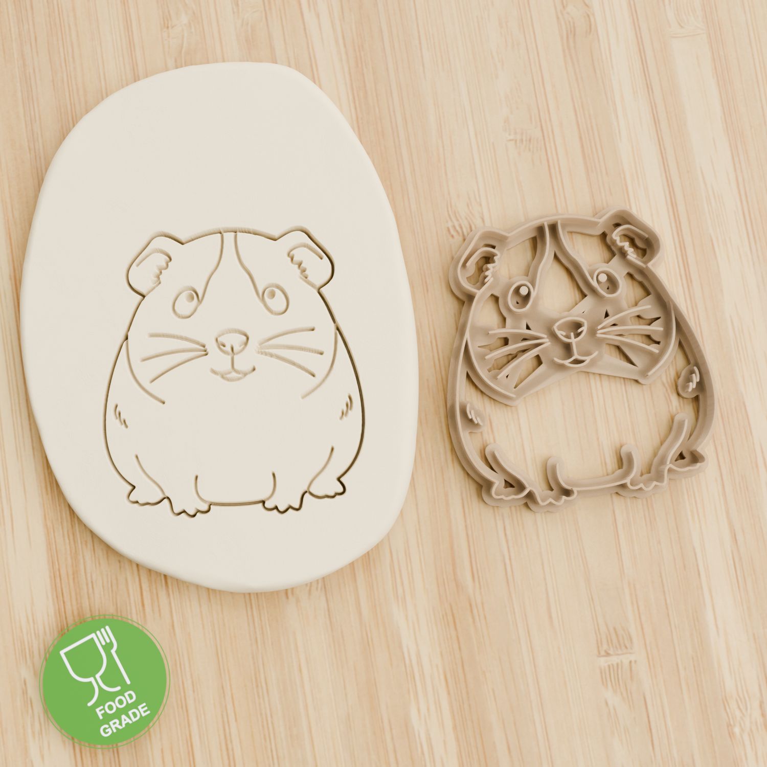 Meerschweinchen  Keksstempel/Ausstechform ca.8cm