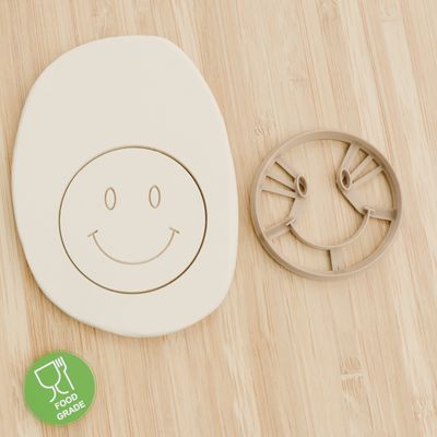Smile Keksstempel/Ausstechform ca.8cm Smile Keksstempel/Ausstechform ca.8cm