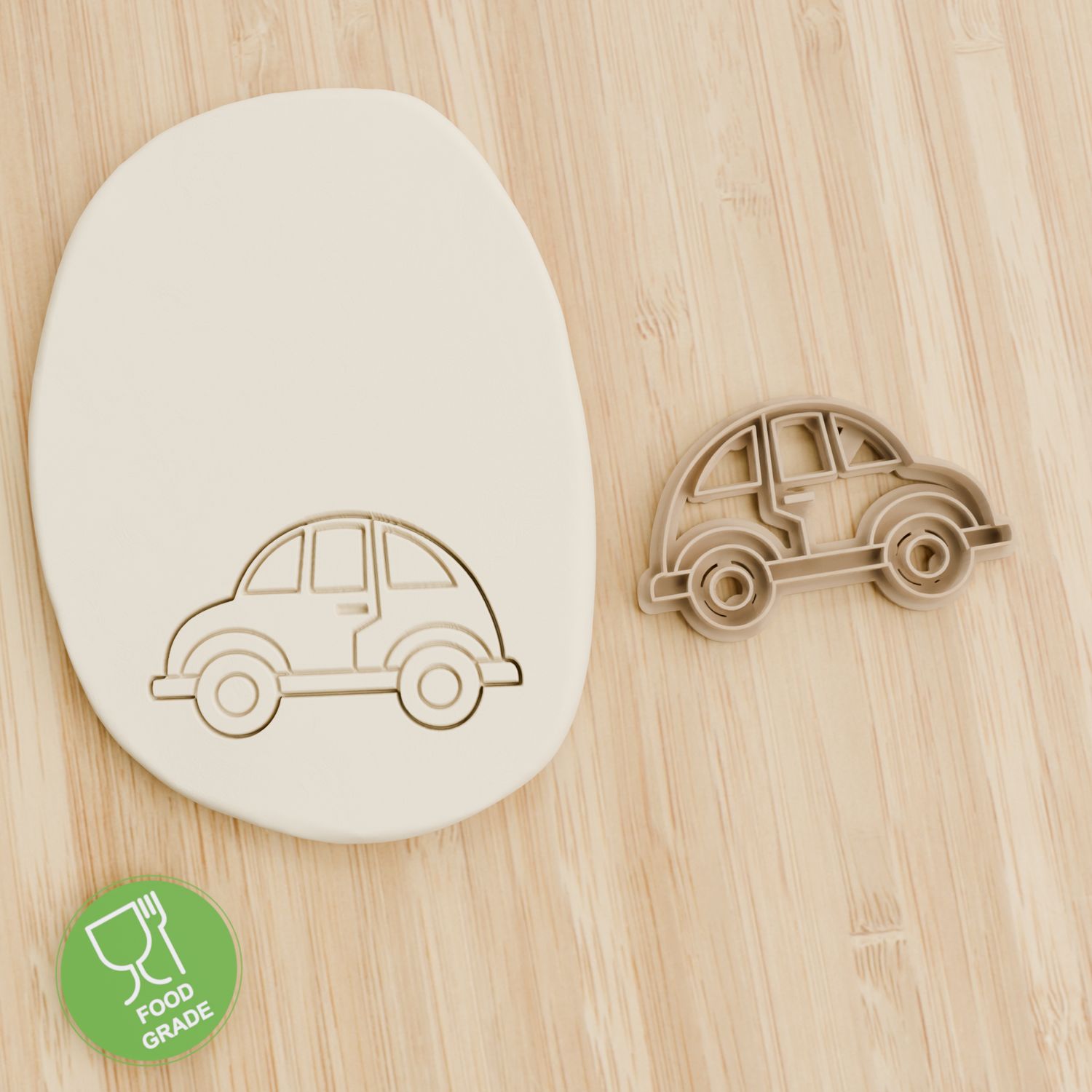 Keksstempel/Ausstechform Auto ca.8cm