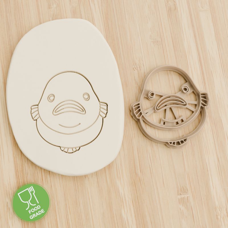 Keksstempel/Ausstechform Blobfisch ca.8cm Keksstempel/Ausstechform Blobfisch ca.8cm
