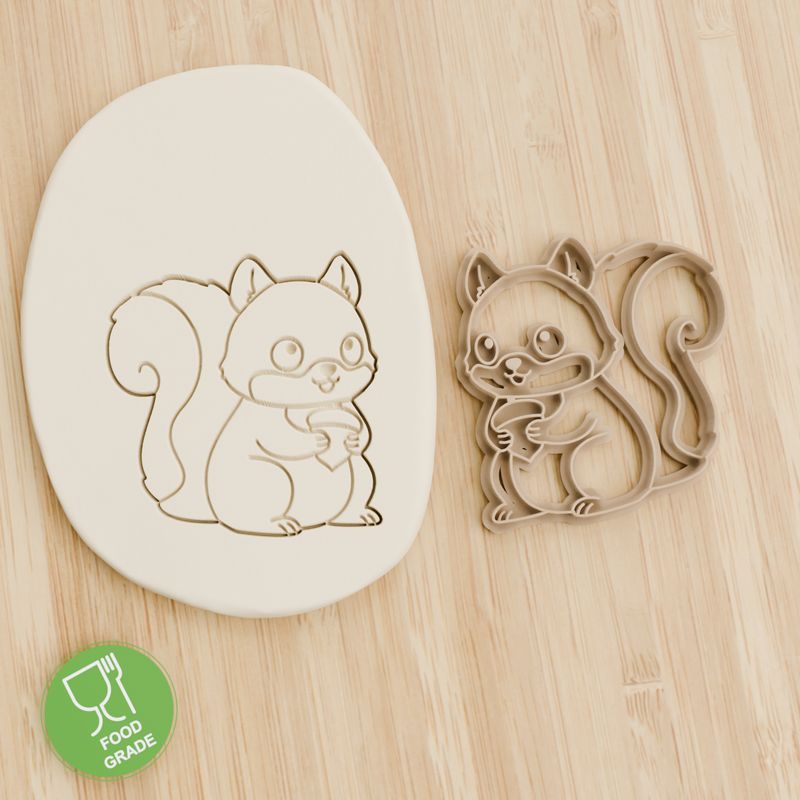 Keksstempel/Ausstechform squirrel Eichhörnchen ganz ca.8cm Keksstempel/Ausstechform squirrel Eichhörnchen ganz ca.8cm