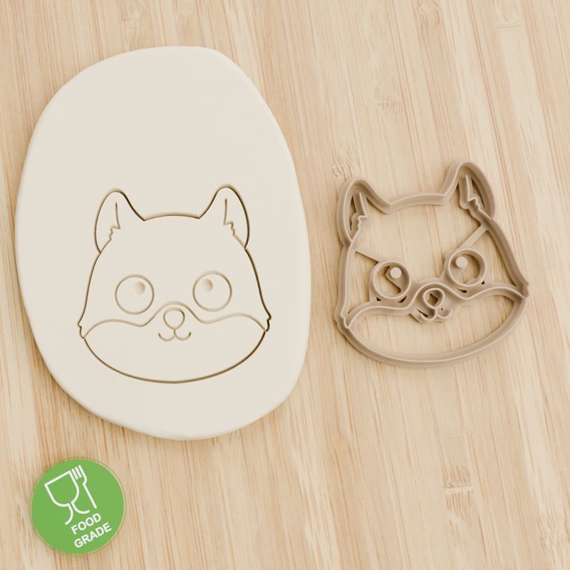 Keksstempel/Ausstechform squirrel Eichhörnchen Kopf ca.8cm Keksstempel/Ausstechform squirrel Eichhörnchen Kopf ca.8cm