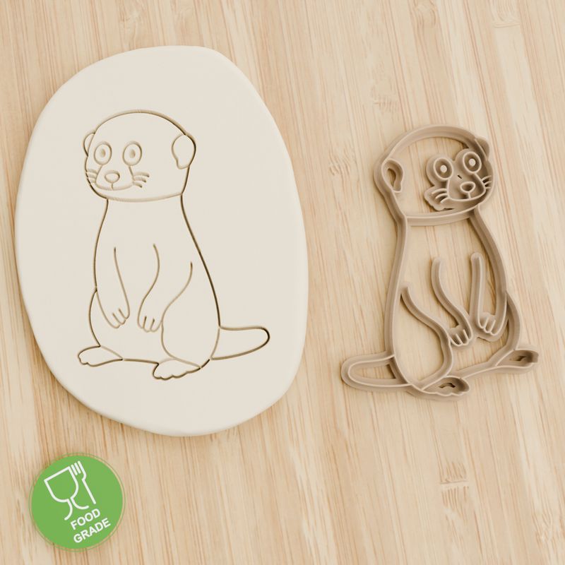 Keksstempel/Ausstechform Erdmännchen  ca.8cm Keksstempel/Ausstechform Erdmännchen  ca.8cm