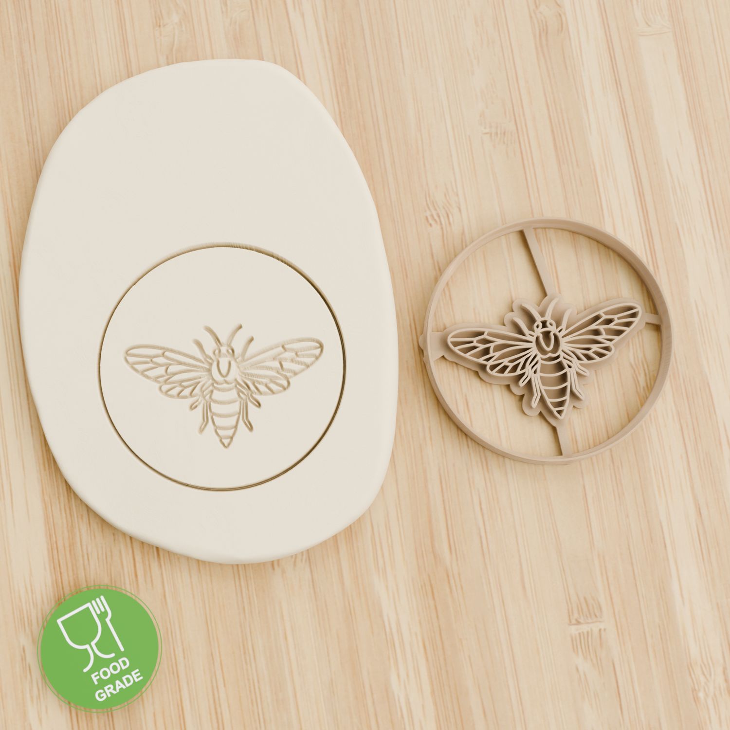 Keksstempel/Ausstechform Glühwürmchen  ca.8cm