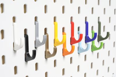Tiny hook (5 pcs set) for skadis for two slots for Ikea pegboards Tiny hook (5 pcs set) for skadis for two slots for Ikea pegboards