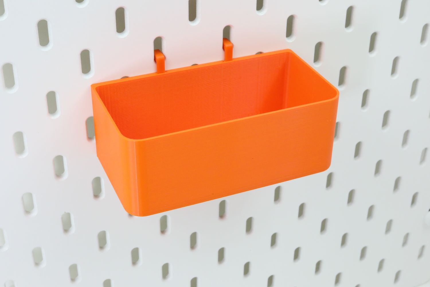 Storage box for skadis for one slot for Ikea pegboards Storage box for skadis for one slot for Ikea pegboards