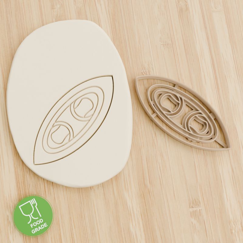 Kayak Keksausstecher Plätzchen und Fondant ca.8cm