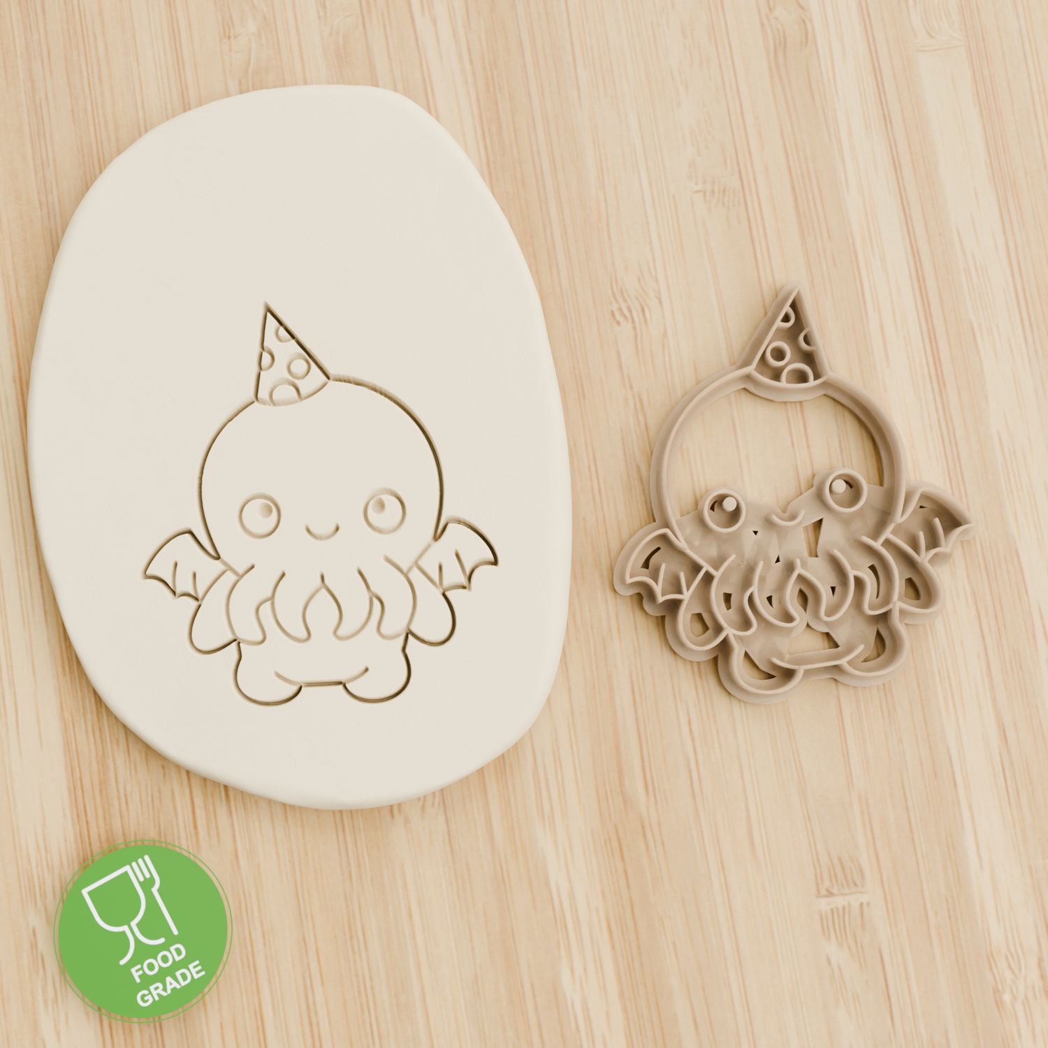 Baby Cthulhu Keksausstecher Plätzchen und Fondant ca.8cm Baby Cthulhu Keksausstecher Plätzchen und Fondant ca.8cm