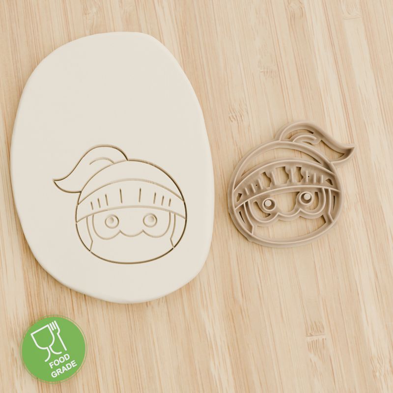 Knight Kopf  Plätzchen Ausstechform Keksausstecher Fondant ca.8cm