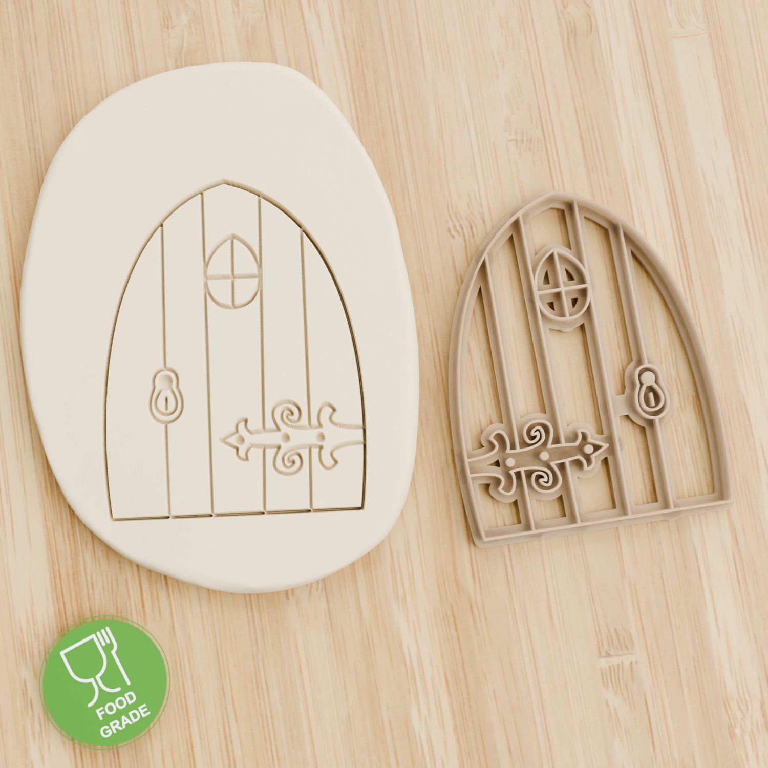 Fairy door Plätzchen Ausstechform Keksausstecher Fondant ca.8cm Fairy door Plätzchen Ausstechform Keksausstecher Fondant ca.8cm