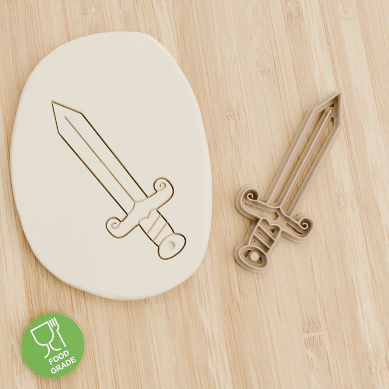 Sword Plätzchen Ausstechform Keksausstecher Fondant ca.8cm