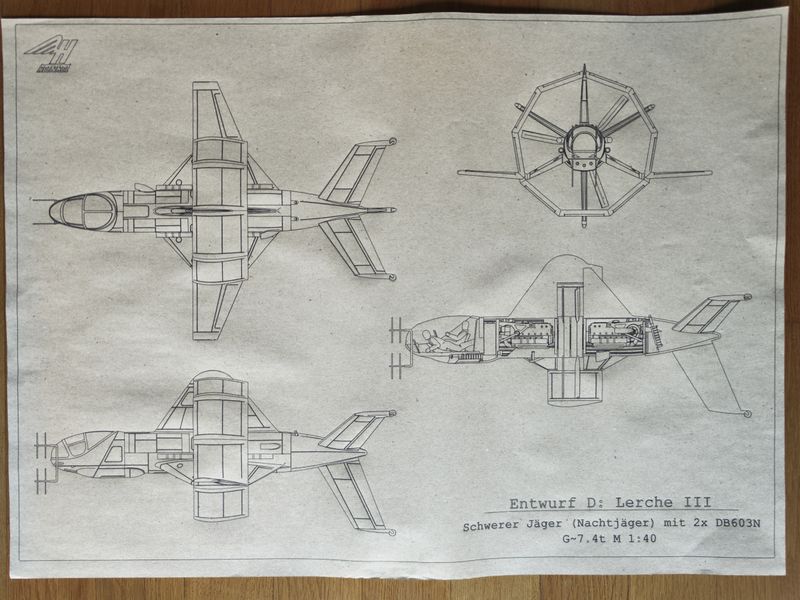 A2 Poster Heinkel Lerche III A2 Poster Heinkel Lerche III