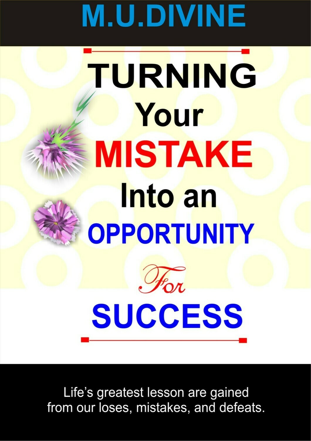 Turning your Mistakes into Success and Opportunity for Success