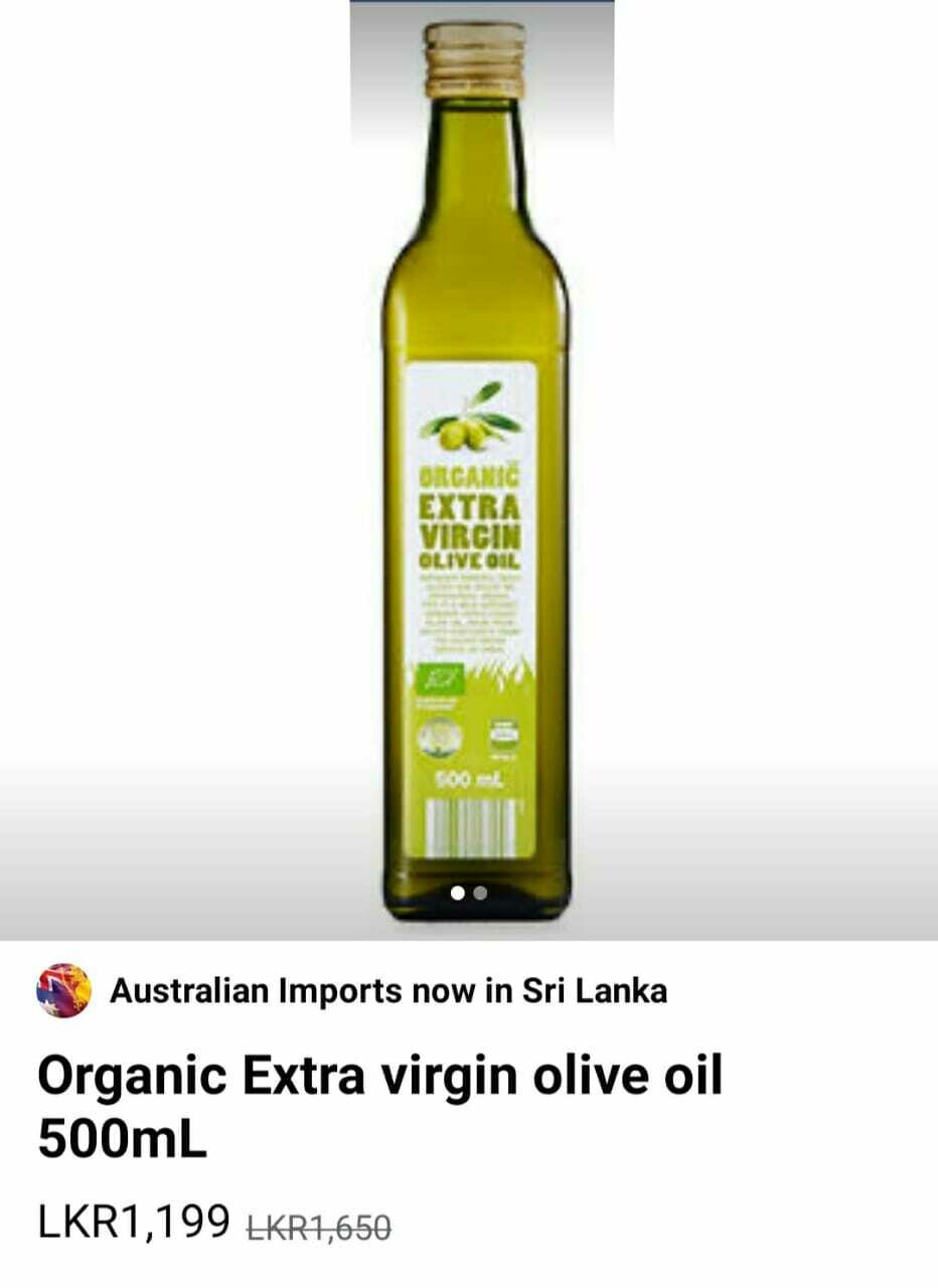Organic Extra Virgin olive oil - 500ml