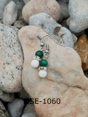 MSE-1060
Michigan State University Green, White and rhinestone
