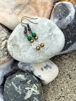 MSE-1066
Michigan State University- Bronze with green, brass and crystal