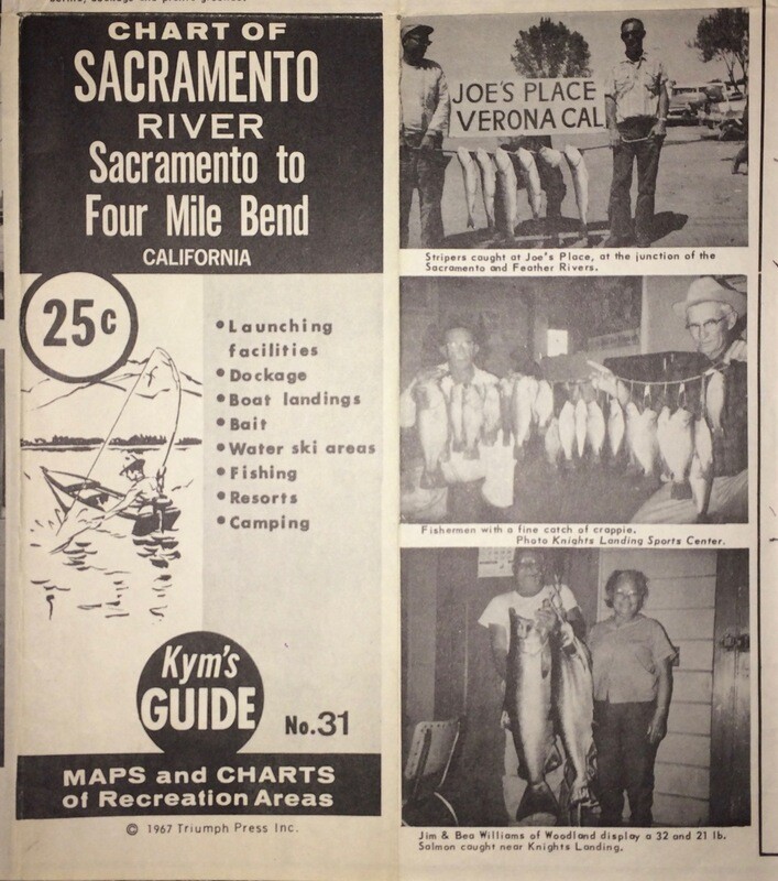 1964 Sacramento River sheet
