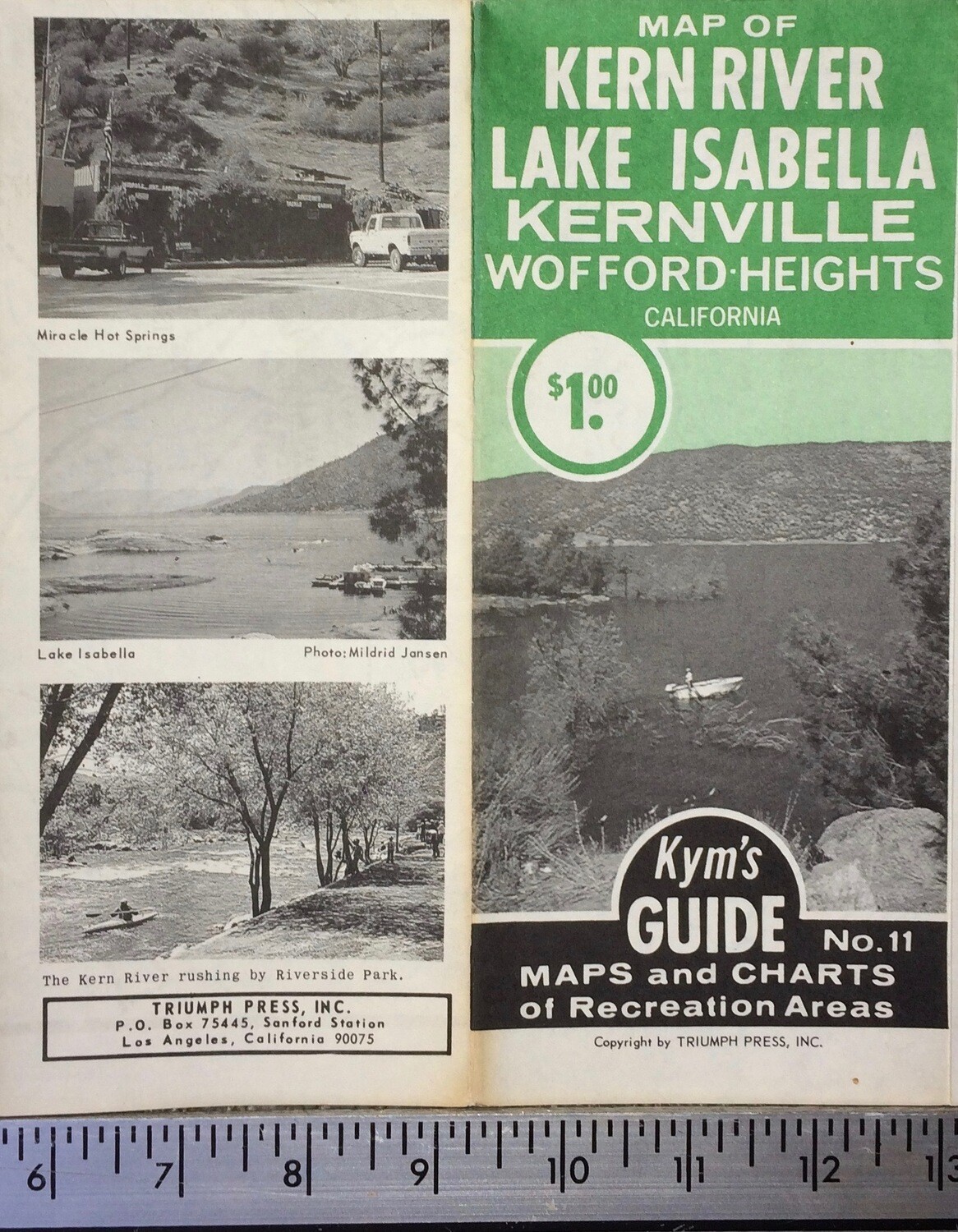 1983  Lake Isabella - Sequoia National park