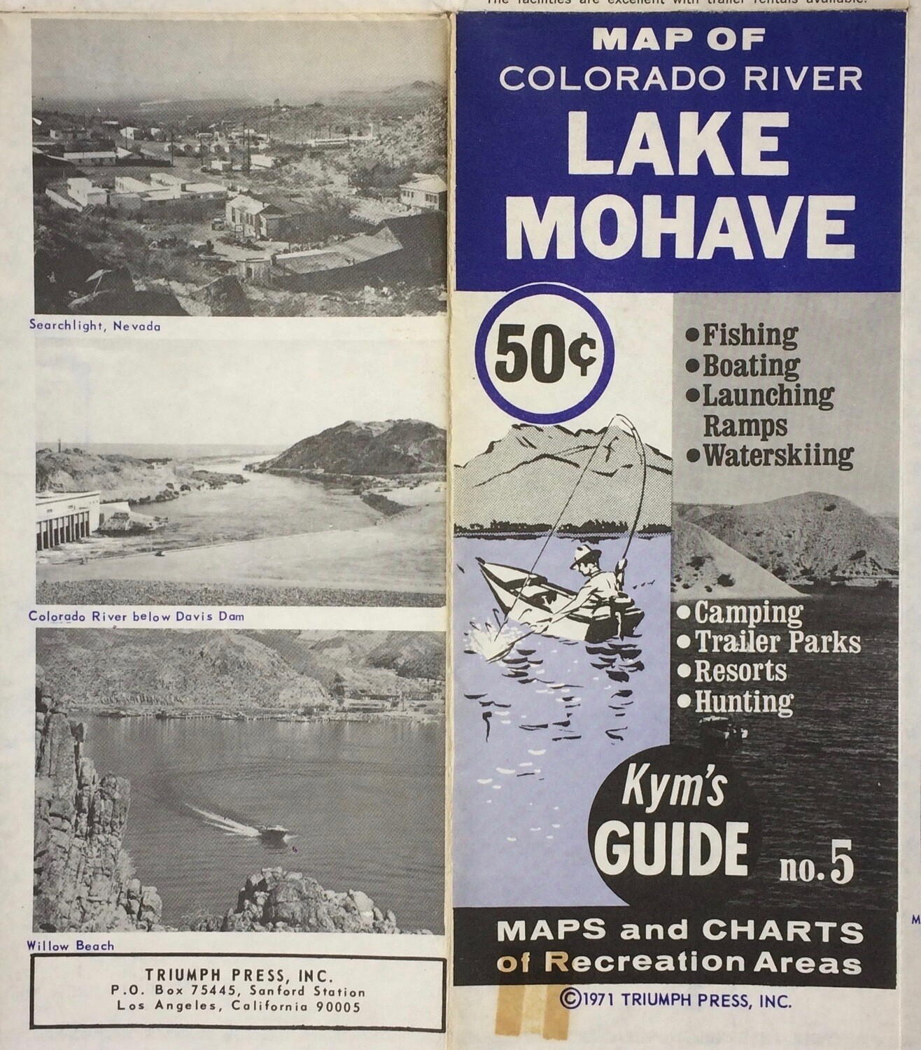 1972 Colorado River Hoover Dam sheet
