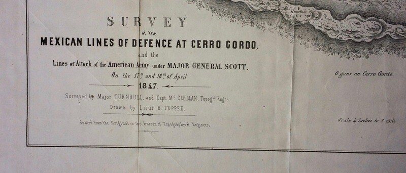 1847 Mexican Lines of Defense at Cerro Gordo by PS Duval