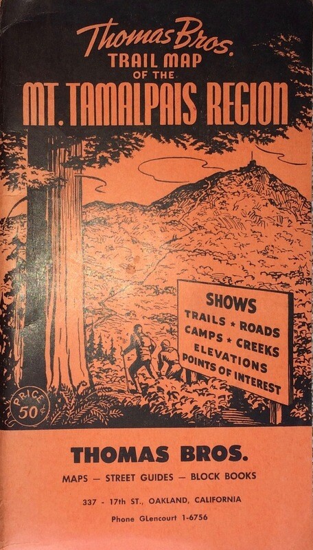 1968 Mount Tamalpias by Harry Freese