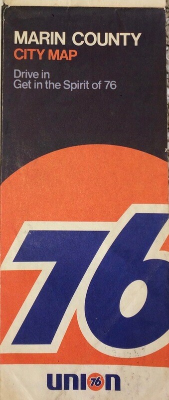 1970 Marin County by HM Gousha for Union 76