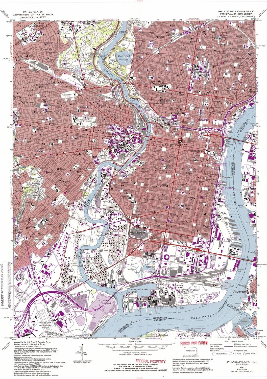 1994 (1967) Philadelphia 7.5 Minute