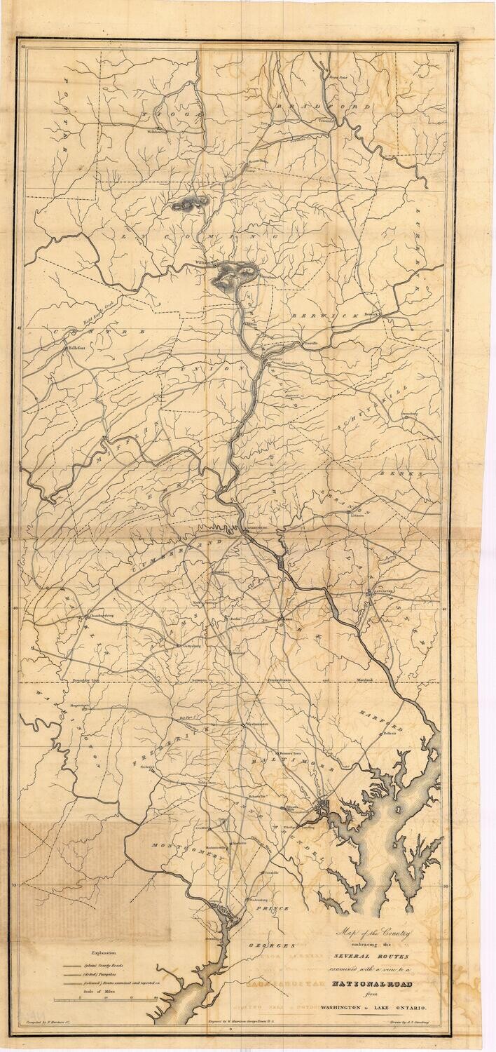 1829 War Dept. National Road Proposal