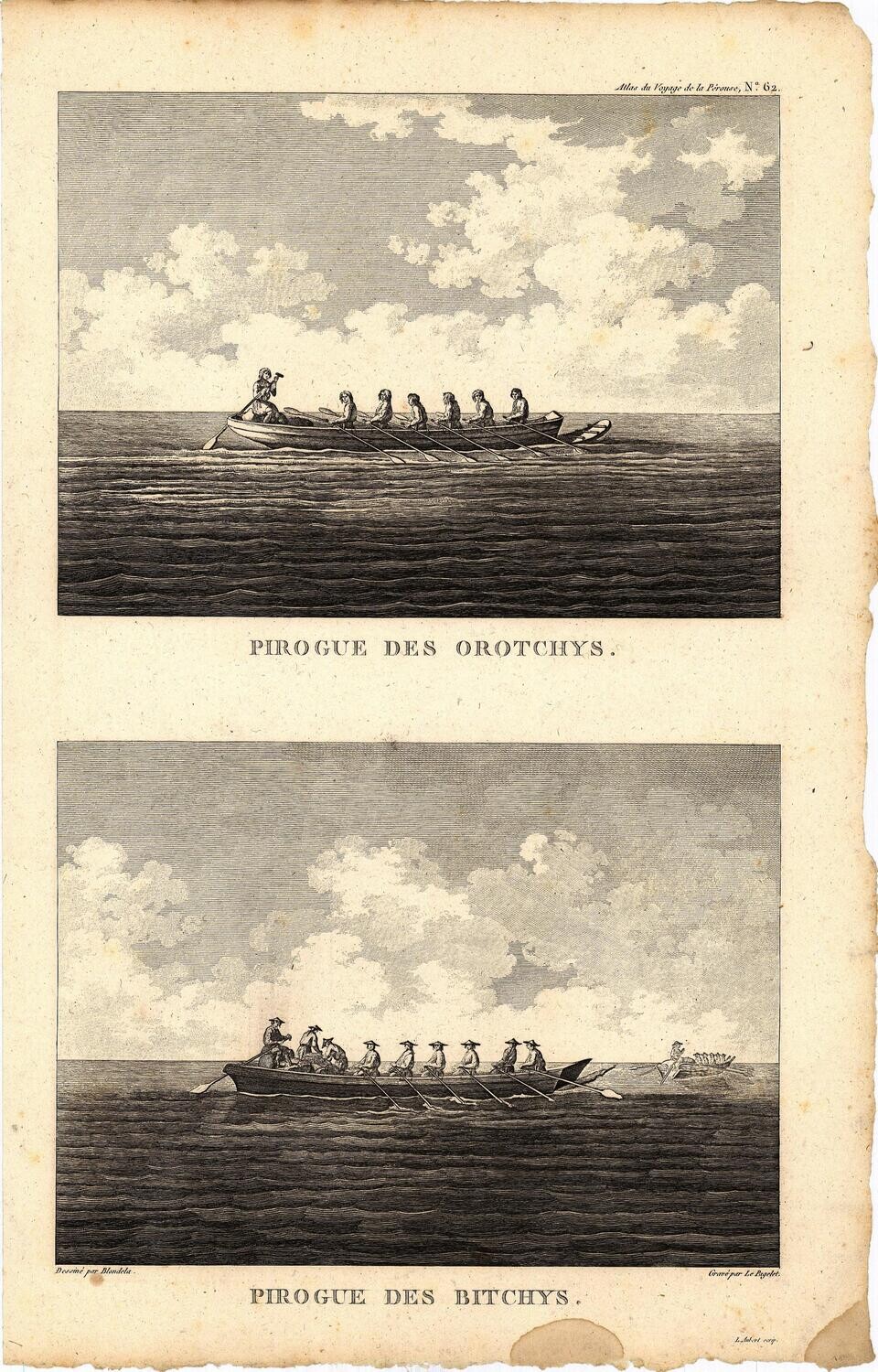 1750 Pirogue Des Orotchys Pirgue Des Bitchys