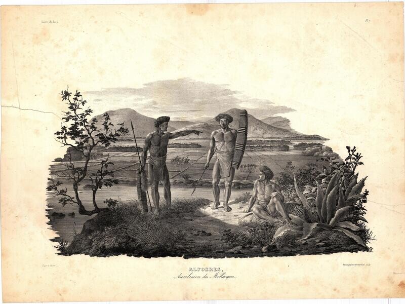 1745 The Alfoeres Peoples -Mallaca Malaysia 