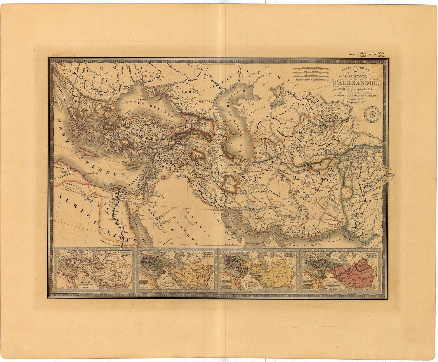 1840 Empire de Alexandre by Le Brue in Steel w/OHC