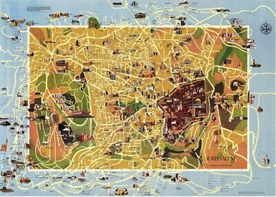 1969 Jerusalem Animated Map