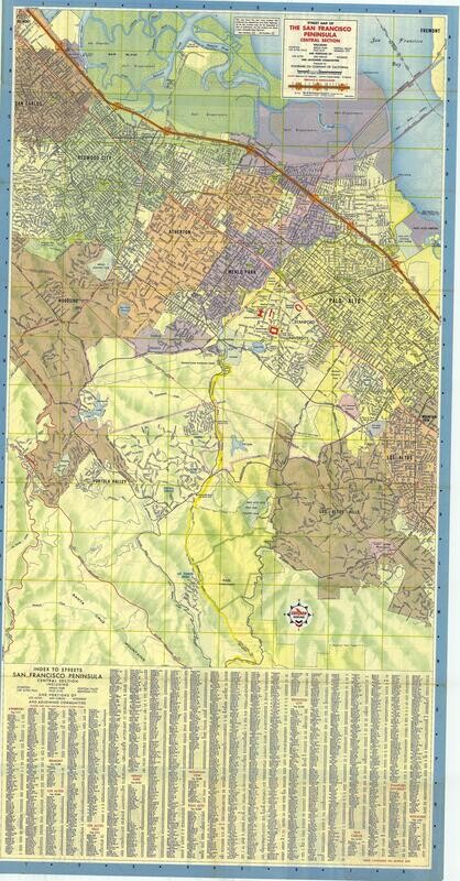 1964 Central Peninsula of San Francisco
