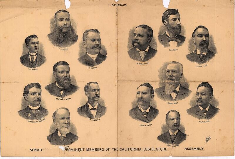 1870s Members of CA Legislature