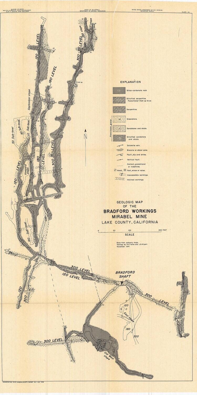 1941 Geo Bradford Mirabel Mine Dept. of Nat Resources