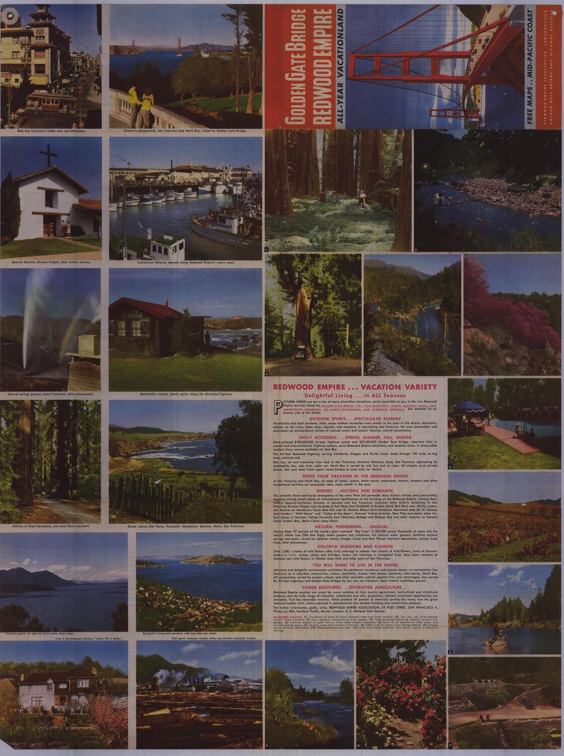 1948 All-Year Vacationland Redwood Emp. Assoc.